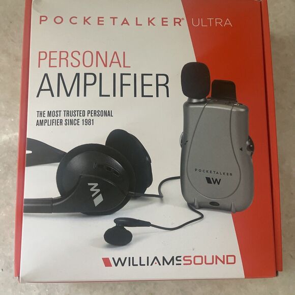 Williams Sound PockeTalker Ultra PKT D1 EH Personal Amplifier